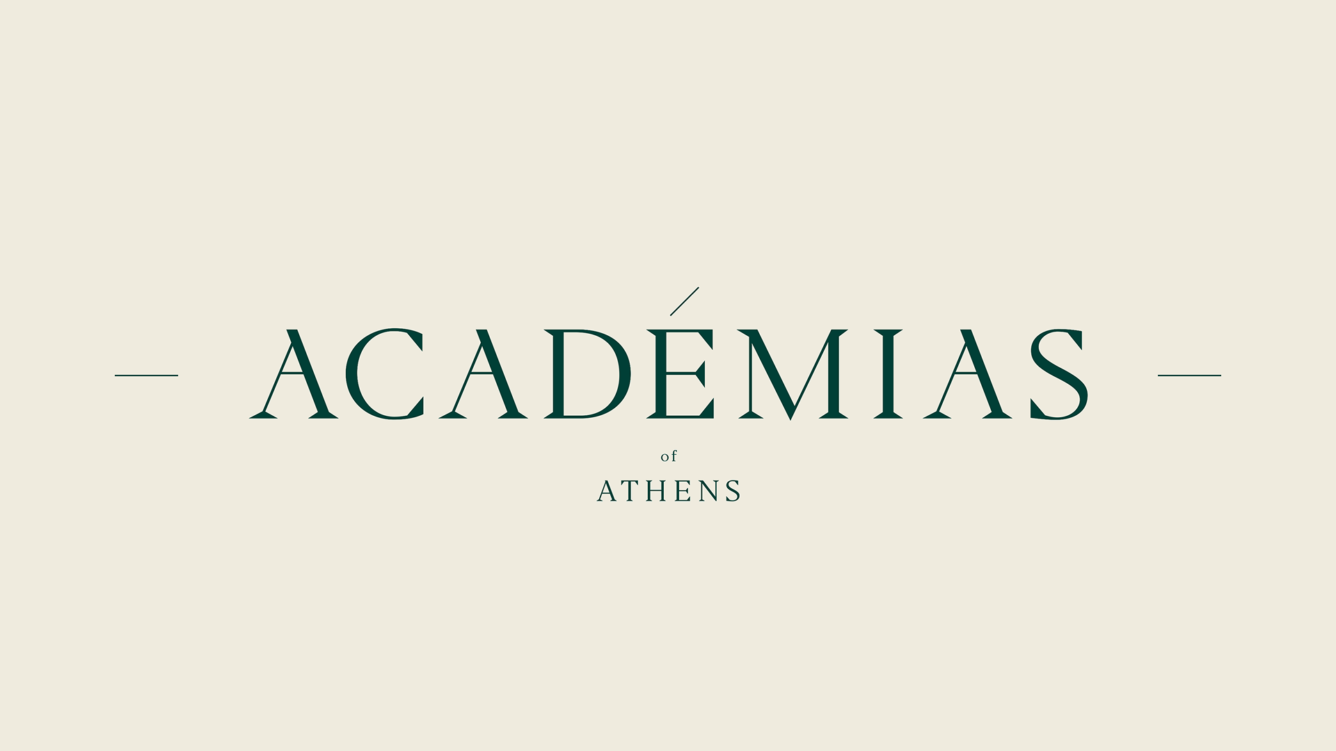 Academias logotype design